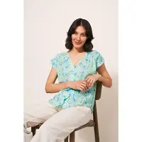 White Stuff Rae Cotton Vest Ivory Printed Taglia: 24 | Magliette intime Outlet | Donna | Bianco
