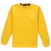 Aspact Ton Sur Ton Logo Crewneck Bumblebee Taglia: XL | Maglioni a maglia Outlet | Unisex
