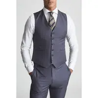 Reiss Hiked Waistcoats — Blue Taglia: 42 | Gilet Outlet | Uomo | Blu