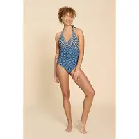White Stuff Sunshine Reversible Swimsuit Navy Taglia: 22 | Costumi Interi Outlet | Donna | Blu