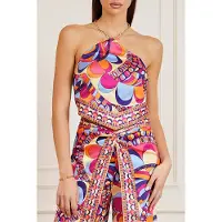 Guess Marciano By Blossom Blouse Tulum Top Print Taglia: M | Canottiere Outlet | Donna