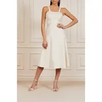 Guess Marciano By Lorraine Dress Ivory Bone Taglia: XXS | Abiti Midi Outlet | Donna | Bianco