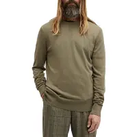 AllSaints Mode Merino Crew Avo Green Taglia: S | Maglioni a maglia Outlet | Uomo | Verde