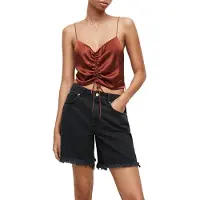 AllSaints Alexia Top Bronze Taglia: 44 | Canottiere Outlet | Donna | Marrone