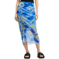 AllSaints Nora Inspiral Skirt Electric Blue Taglia: 12 | Minigonne Outlet | Donna | Blu