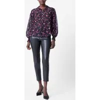 French Connection Aden Ruched Cuff Top Black Taglia: 10 | Magliette intime Outlet | Donna | Nero