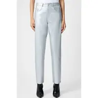 French Connection Faux Jean Silver Taglia: 14 | Pantaloni di pelle Outlet | Donna | Grigio