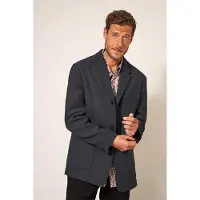 White Stuff Finn Melton Jacket Charcoal Grey Taglia: 40 | Blazers Outlet | Uomo | Nero