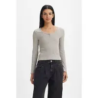 Levi's Dry Long-sleeved Top Grey Taglia: XS | Maglie a manica lunga Outlet | Donna | Grigio