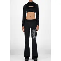 Daily Paper Black Jolero Top Taglia: XS | Felpe con cappuccio Outlet | Donna
