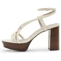 AllSaints Bella Platform Heel Parchment White Taglia: 37 | Infradito Outlet | Donna | Bianco