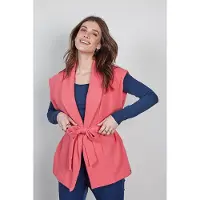 DIDI Sleeveless Vest Diam Pink Taglia: 46 | Cardigan Outlet | Donna | Rosa