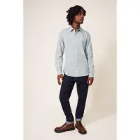 White Stuff Fan Geometric Printed Shirt Light Natural Taglia: S | Camicie Casual Outlet | Uomo
