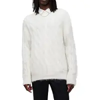 AllSaints Kosmic Crew Ecru Taglia: XXL | Maglioni a maglia Outlet | Uomo | Marrone