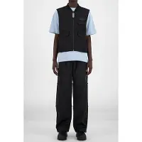 Daily Paper Black Husam Vest Taglia: XS | Gilet Outlet | Unisex