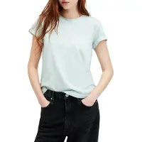 AllSaints Anna Tee Crystal Blue Taglia: 10 | Maglie Sportivi Outlet | Donna | Blu