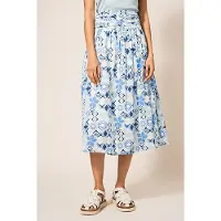 White Stuff Maeva Skirt Blue Taglia: 20 REGULAR | Minigonne Outlet | Donna | Blu