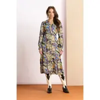Pom Amsterdam Dress - Gleaming Glory Multi Colour Taglia: 36 | Abiti in T-Shirt Outlet | Donna