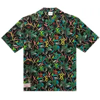 Daily Paper Green Black Yellow Povan Shirt Green/black/yellow Taglia: XS | Camicie Casual Outlet | Uomo | Nero