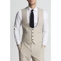 Reiss Fine Waistcoat Stone Waistcoats Taglia: 38 | Gilet Outlet | Uomo