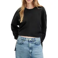 AllSaints Mira Sweat Black Taglia: L | Maglioni a maglia Outlet | Donna | Nero