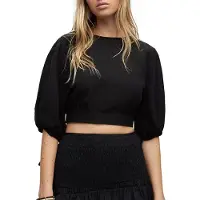 AllSaints Asta Top Black Taglia: 34 | Maglie Sportivi Outlet | Donna | Nero