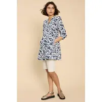 White Stuff Marta Tunic White Printed Taglia: 14 | Magliette intime Outlet | Donna | Bianco