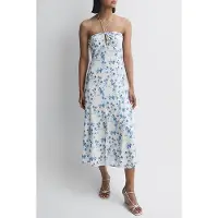 Reiss Sophia Floral Midi Dress — White Taglia: 6 | Abiti Midi Outlet | Donna | Bianco