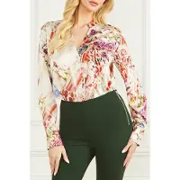 Guess Marciano By Blossom Blouse Rose Shadow Print Taglia: L | Magliette intime Outlet | Donna | Rosa