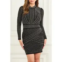 Guess Marciano By Stella Dress Jet Black Taglia: 38 | Abiti Mini Outlet | Donna | Nero