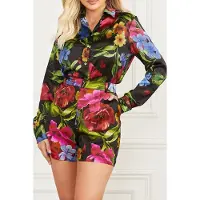 Guess Marciano By Melissa Printed Shirt Boldly Blooming Butt Taglia: 40 | Magliette intime Outlet | Donna