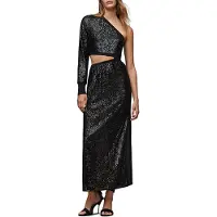 AllSaints Daisy Topaz Dress Black Taglia: S | Maxi abiti Outlet | Donna | Nero