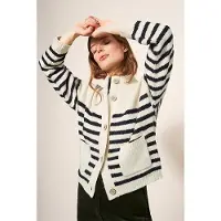 White Stuff Bonnie Cardi Ivory Taglia: 24 | Cardigan Outlet | Donna | Bianco