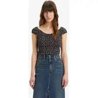 Levi's Lucille Blouse Black Taglia: S | Magliette intime Outlet | Donna | Nero