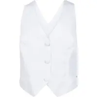 AllSaints Petra Waistcoat Off White Taglia: 44 | Gilet Outlet | Donna | Bianco
