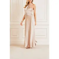 Guess Marciano By Dixie Maxi Dress Fawn Taupe Taglia: 36 | Maxi abiti Outlet | Donna | Nero