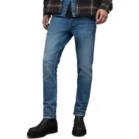 AllSaints Cigarette Damaged Faded Indigo Taglia: W28L32 | Jeans Slim Fit Outlet | Uomo | Blu