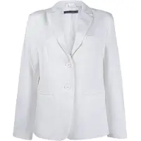French Connection Tailored Sb Jacket Summer White Taglia: 10 | Blazers Outlet | Donna | Bianco