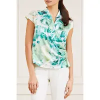 Guess Marciano By Soraya Top Roses Bou Bouquet Blouse Print Taglia: XS | Magliette intime Outlet | Donna | Rosa