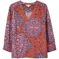White Stuff Elisa Eco Vero Top Red Taglia: 6 | Magliette intime Outlet | Donna | Rosso