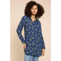 White Stuff Danika Tunic Navy Taglia: 10 REGULAR | Magliette intime Outlet | Donna | Blu