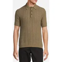 AllSaints Miller Ss Polo Herb Green Taglia: XL | Polo Outlet | Uomo | Verde