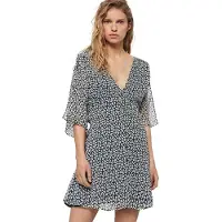 AllSaints Ivey Scatter Dress Grey Taglia: 30 | Abiti Mini Outlet | Donna | Grigio