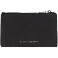 John Varvatos Heritage Long Zip Card Case Black Taglia: OS | Portafogli Outlet | Uomo | Nero