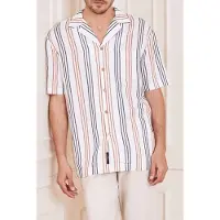 Guess Marciano By Billy Bowling Shirt Black Brown Casual Str Taglia: 42 | Camicie Casual Outlet | Uomo | Nero