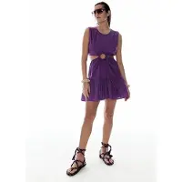 LOVE Stories Isla Coverup Purple Taglia: L | Abiti Mini Outlet | Donna | Viola
