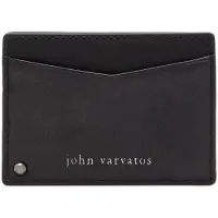 John Varvatos Heritage Dual Swing Card Case Black Taglia: OS | Portafogli Outlet | Uomo | Nero