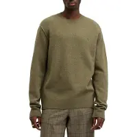 AllSaints Statten Crew Avo Green Taglia: XXL | Maglioni a maglia Outlet | Uomo | Verde