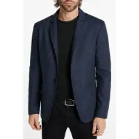 John Varvatos Willet - One Button Skinny Notch Lapel S Navy Taglia: 44 | Blazers Outlet | Uomo | Blu