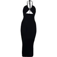 AllSaints Toni Dress Black Taglia: M | Abiti Midi Outlet | Donna | Nero